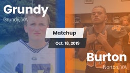 Matchup: Grundy vs. Burton  2019