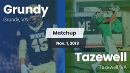 Matchup: Grundy vs. Tazewell  2019