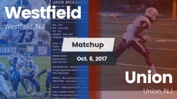 Matchup: Westfield vs. Union  2017