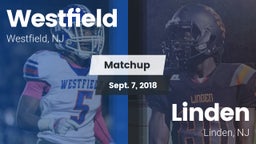 Matchup: Westfield vs. Linden  2018
