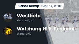 Recap: Westfield  vs. Watchung Hills Regional  2018
