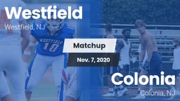 Matchup: Westfield vs. Colonia  2020