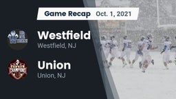 Recap: Westfield  vs. Union  2021