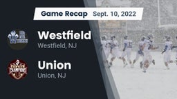 Recap: Westfield  vs. Union  2022