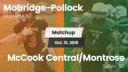 Matchup: Mobridge-Pollock vs. McCook Central/Montrose  2019