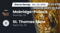 Recap: Mobridge-Pollock  vs. St. Thomas More  2020
