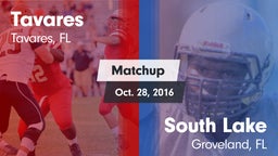 Matchup: Tavares vs. South Lake  2016