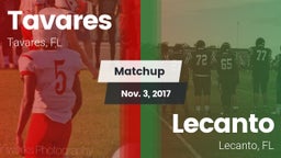 Matchup: Tavares vs. Lecanto  2017