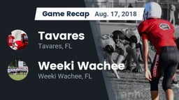 Recap: Tavares  vs. Weeki Wachee  2018