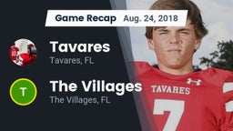Recap: Tavares  vs. The Villages  2018