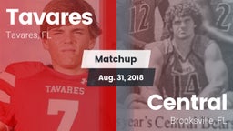 Matchup: Tavares vs. Central  2018