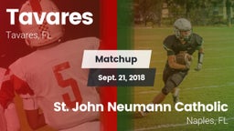 Matchup: Tavares vs. St. John Neumann Catholic  2018
