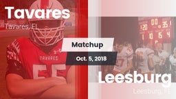 Matchup: Tavares vs. Leesburg  2018