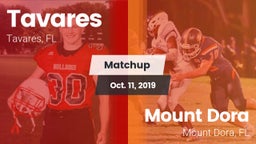 Matchup: Tavares vs. Mount Dora  2019