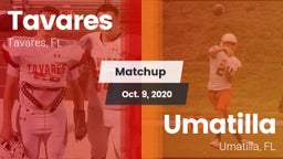 Matchup: Tavares vs. Umatilla  2020