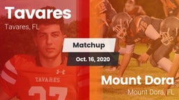 Matchup: Tavares vs. Mount Dora  2020