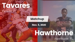 Matchup: Tavares vs. Hawthorne  2020