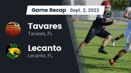 Recap: Tavares  vs. Lecanto  2022