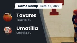 Recap: Tavares  vs. Umatilla  2022