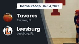 Recap: Tavares  vs. Leesburg  2022