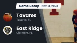 Recap: Tavares  vs. East Ridge  2023