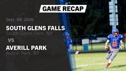 Recap: South Glens Falls  vs. Averill Park  2016