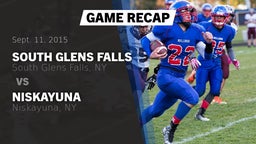 Recap: South Glens Falls  vs. Niskayuna  2015