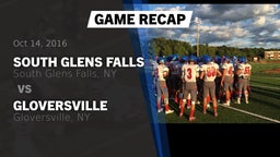 Recap: South Glens Falls  vs. Gloversville  2016
