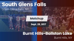 Matchup: South Glens Falls vs. Burnt Hills-Ballston Lake  2017