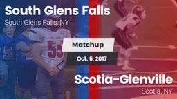 Matchup: South Glens Falls vs. Scotia-Glenville  2017