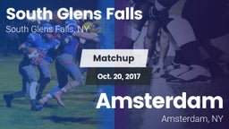 Matchup: South Glens Falls vs. Amsterdam  2017
