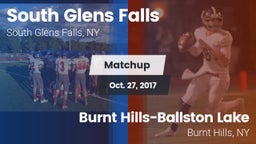 Matchup: South Glens Falls vs. Burnt Hills-Ballston Lake  2017