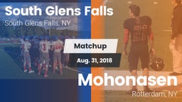 Matchup: South Glens Falls vs. Mohonasen  2018