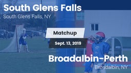 Matchup: South Glens Falls vs. Broadalbin-Perth  2019