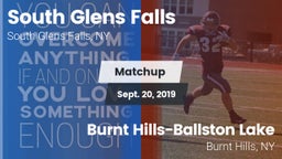Matchup: South Glens Falls vs. Burnt Hills-Ballston Lake  2019