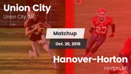 Matchup: Union City vs. Hanover-Horton  2016