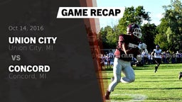 Recap: Union City  vs. Concord  2016