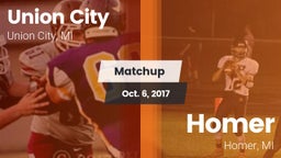 Matchup: Union City vs. Homer  2017