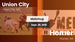 Matchup: Union City vs. Homer  2018