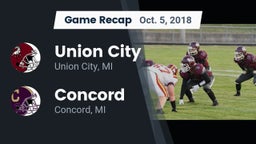 Recap: Union City  vs. Concord  2018