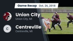 Recap: Union City  vs. Centreville  2018