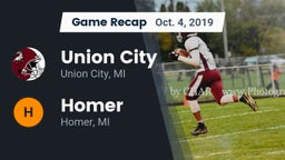 Recap: Union City  vs. Homer  2019