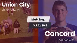 Matchup: Union City vs. Concord  2019