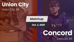 Matchup: Union City vs. Concord  2020