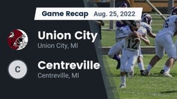 Recap: Union City  vs. Centreville  2022
