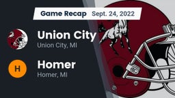 Recap: Union City  vs. Homer  2022