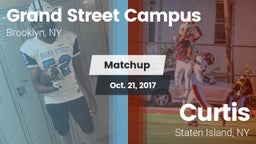 Matchup: Grand Street Campus vs. Curtis  2017