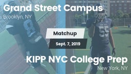 Matchup: Grand Street Campus vs. KIPP NYC College Prep 2019