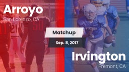 Matchup: Arroyo vs. Irvington  2017
