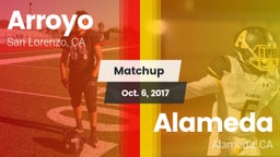Matchup: Arroyo vs. Alameda  2017